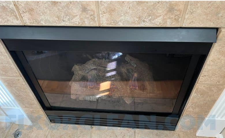 fireplace installation